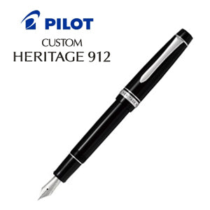 Pilot Custom Heritage 912 - Noir - Moyenne (FKVH-2MR-B-M)