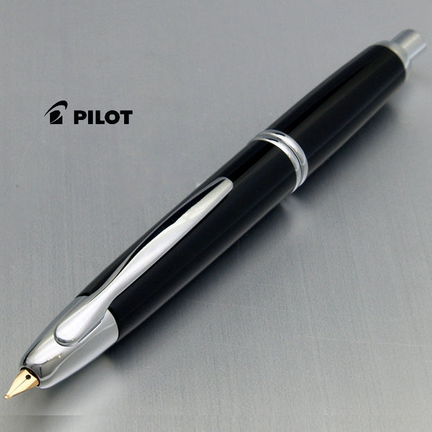 Pilot Capless Premium - Noir - Moyenne (FCN-1MR-B-M)