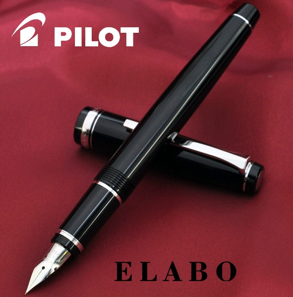 Pilot Elabo Falcon - Noir - Soft Moyenne (FE-18SR-B-SM)