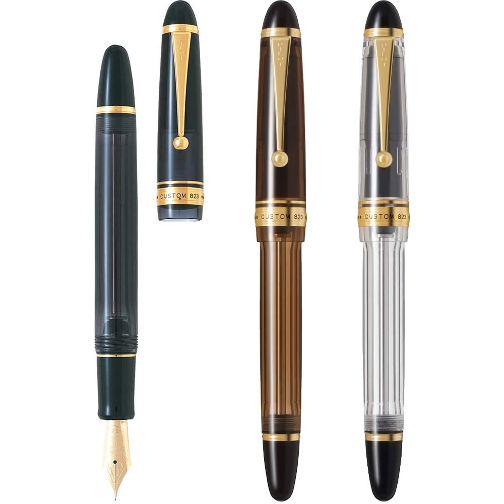 Pilot Custom 823 Noir - Signature (FKK-3MRP-TB-S)