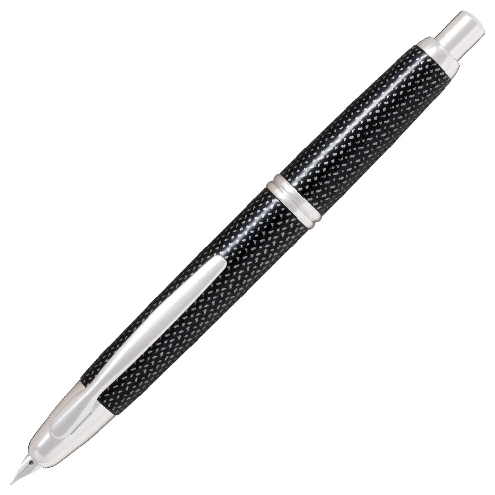 Pilot Capless - Kasuri Noir - Moyenne (FCN-2MR-KB-M)