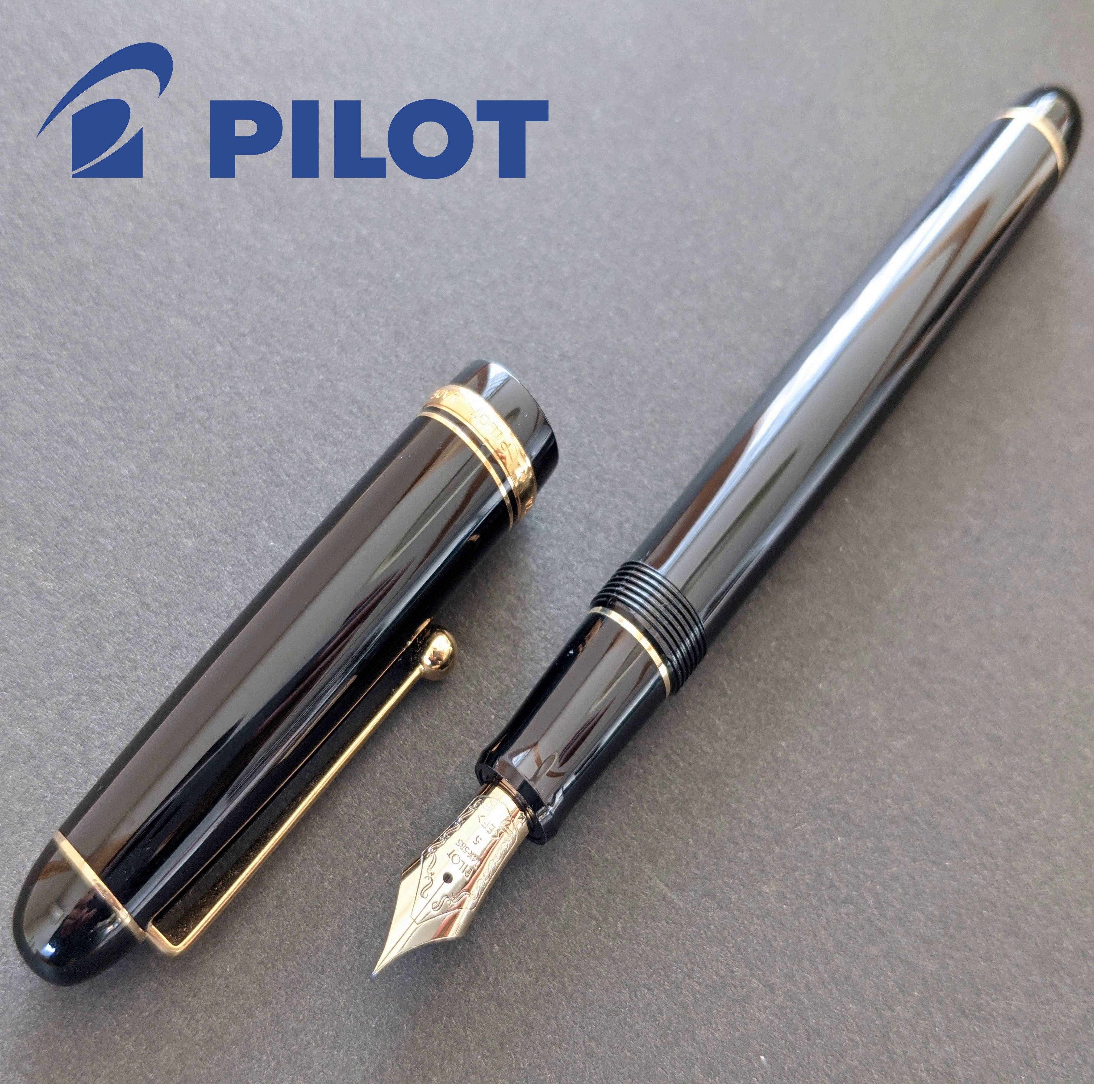Pilot Custom 74 - Noir - Moyenne (FKKN-12SR-B-M)