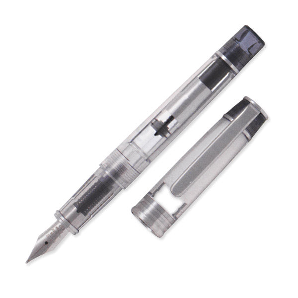 Pilot Prera Transparent Noir - Moyenne (FPRN-350R-TB-M)